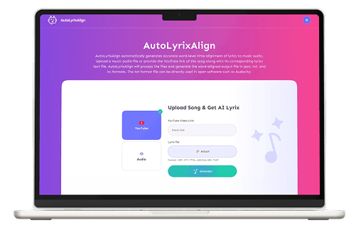 AI-Powered Lyrics Alignment System