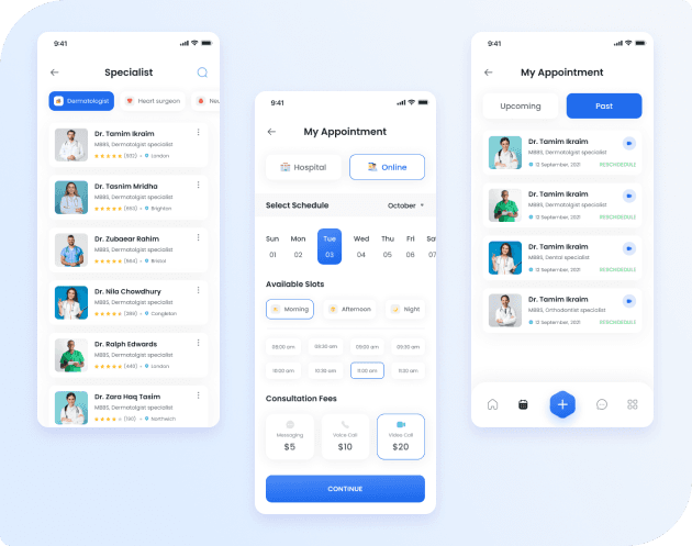 Telemedicine patient mobile apps