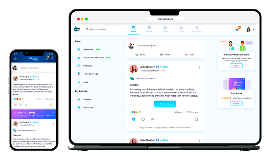 Micro-Learning & Social Network App for Nurses