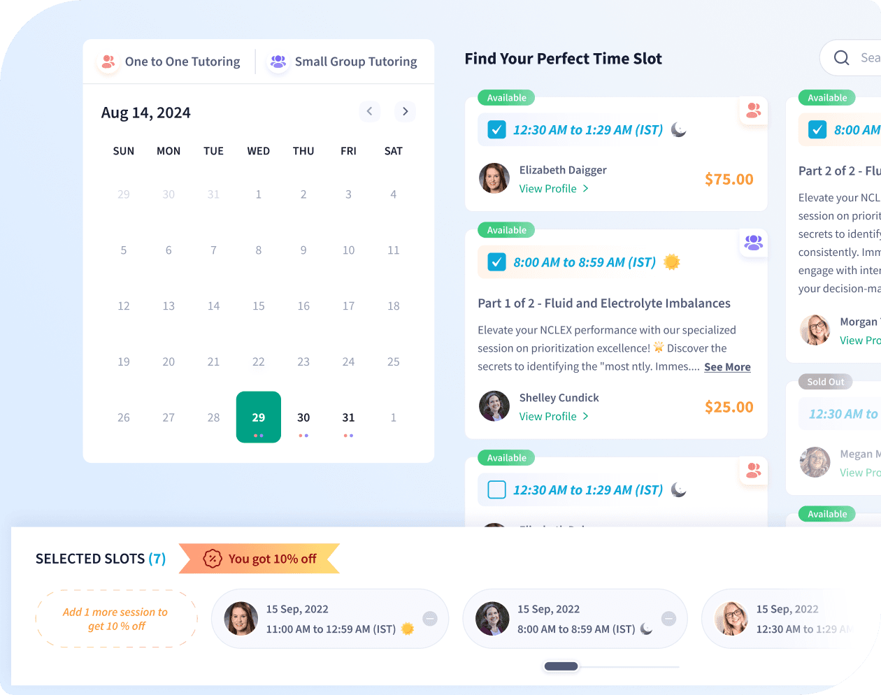 tutoring and personalized support
