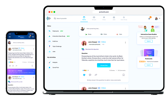 Micro-Learning & Social Network App for Nurses